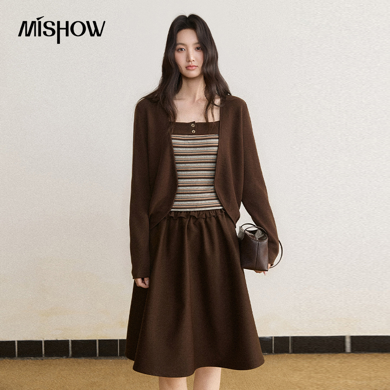 Embellish Knit - MISHOW Women's Clothing Sets 2026 Fall