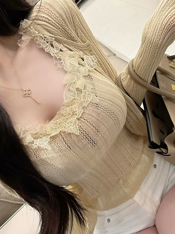 Korean Style Light Maturity La - Elastic Lace Trim ulasan dan harga