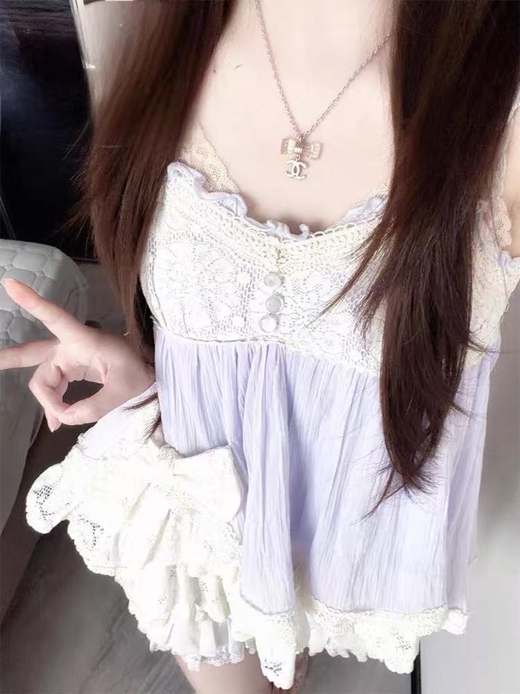 Coquette Ryousangata Dollcore  - Elastic Lace Trim ulasan dan harga