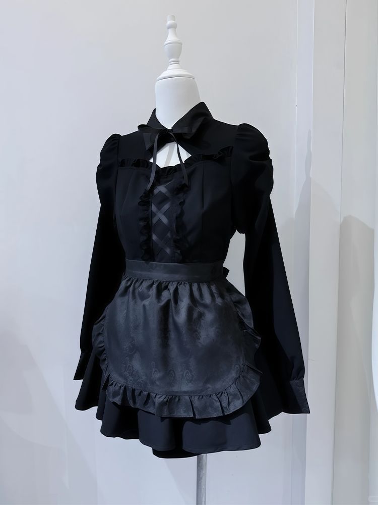 Ryousangata Jirai Kei Goth Kaw - Elastic Lace Trim ulasan dan harga