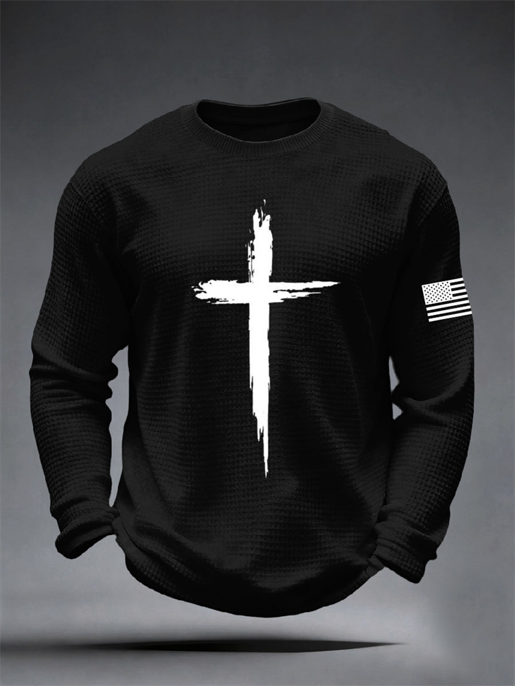 New Fall Men's Long-Sleeve Loo - Embellish Knit ulasan dan harga